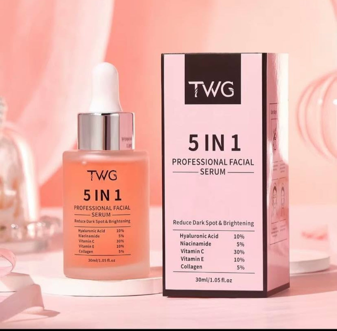 5 in 1  professional facial serum