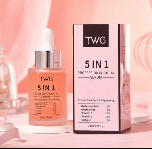 5 in 1  professional facial serum